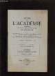 Actes de l'acad&eacute;mie nationale des sciences, belles-lettres et arts de Bordeaux. R&eacute;ception de Jean Rib&eacute;reau - Gayon.. BORDES