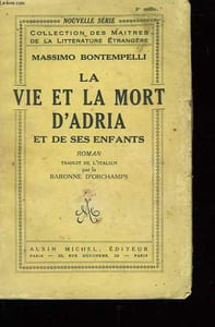 LA VIE ET LA MORT D'ADRIA ET DE SES ENFANTS.