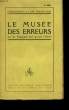 LE MUSEE DES ERREURS OU LE FRANCAIS TEL QU'ON L'ECRIT. TOME 2.. CURNONSKY ET J.W. BIENSTOCK.