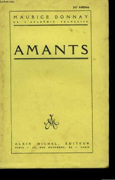 AMANTS.. DONNAY MAURICE.