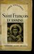 VIE DE SAINT FRANCOIS D'ASSISE.. ENGLEBERT OMER.