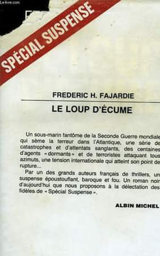 LE LOUP D'ECUME.. FAJARDIE FREDERIC H.