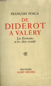 DE DIDEROT A VALERY.. FOSCA FRANCOIS.