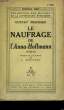 LE NAUFRAGE DE L'ANNA - HOLLMANN.. FRENSSEN GUSTAV.
