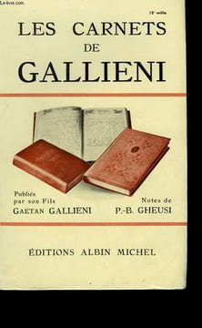 LES CARNETS DE GALLIENI.. GALLIENI GAETAN.
