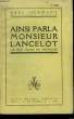 AINSI PARLA MONSIEUR LANCELOT.. HERMANT ABEL.