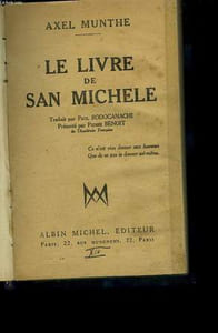 LE LIVRE DE SAN MICHELE.