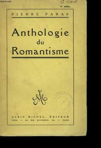 ANTHOLOGIE DU ROMANTISME.