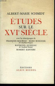 ETUDES SUR LE XVIEME SIECLE.