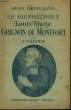 LE BIENHEUREUX LOUIS-MARIE GRIGNON DE MONTFORT. COLLECTION PAGES CATHOLIQUES.. CALVET J.