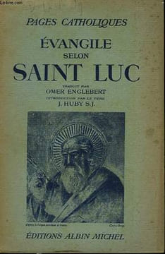 EVANGILE SELON SAINT LUC. COLLECTION PAGES CATHOLIQUES.. ENGLEBERT OMER.