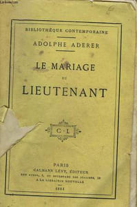 LE MARIAGE DU LIEUTENANT.