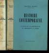 HISTOIRE CONTEMPORAINE. EN 2 TOMES. L'ORME DU MAIL, LE MANNEQUIN D'OSIER, L'ANNEAU D'AMETHYSTE, M. BERGERET A PARIS.. FRANCE ANATOLE.