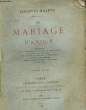 UN MARIAGE D'AMOUR.. HALEVY LUDOVIC.
