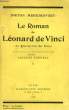 LE ROMAN DE LEONARD DE VINCI. TOME 2 . LA RESURRECTION DES DIEUX.. MEREJKOVSKY DMITRY.