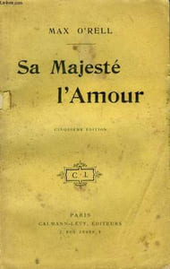 SA MAJESTE L'AMOUR.