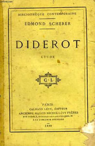 DIDEROT. ETUDE.