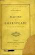 RACINE ET SHAKSPEARE. ETUDES SUR LE ROMANTISME.. STENDHAL.