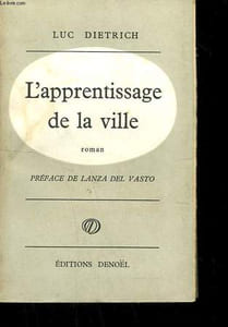 L'APPRENTISSAGE DE LA VILLE.
