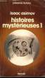 HISTOIRES MYSTERIEUSES 1. COLLECTION PRESENCE DU FUTUR N° 113.. ASIMOV ISAAC.