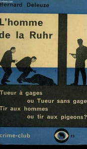 L'HOMME DE LA RUHR. COLLECTION CRIME CLUB N° 23