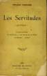 LES SERVITUDES, POEMES. LEBESGUE Philéas