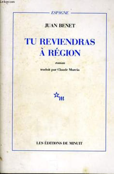 TU REVIENDRAS A REGION. BENET Juan