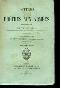 LETTRES DE PRETRES AUX ARMEES