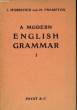A MODERN ENGLISH GRAMMAR, I. HUBSCHER J. / FRAMPTON H.