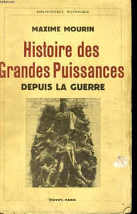 HISTOIRE DES GRANDES PUISSANCES DEPUIS LA GUERRE