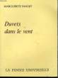 DUVETS DANS LE VENT, CONTE D'AUTREFOIS. FANGET Marguerite
