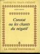 CONSTAT OU LES CHANTS DU NEGATIF. HERNJA Joseph