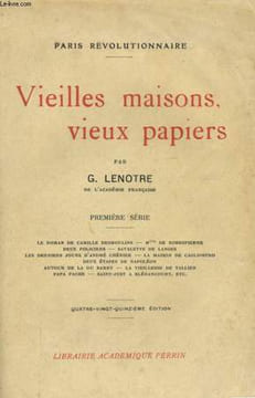 VIEILLES MAISONS, VIEUX PAPIERS, PREMIERE SERIE. LENOTRE G.