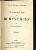 CLASSIQUES ET ROMANTIQUES. MAURY Lucien