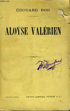 ALOYSE VALERIEN. ROD Edouard