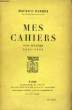 MES CAHIERS, TOME 2, 1898-1902. BARRES Maurice