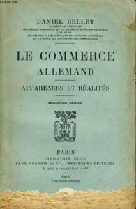 LE COMMERCE ALLEMAND, APPARENCES ET REALITES
