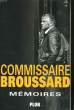 MEMOIRES. BROUSSARD Commissaire