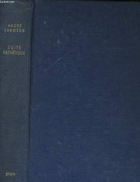 SUITE PATHETIQUE. CHAMSON André