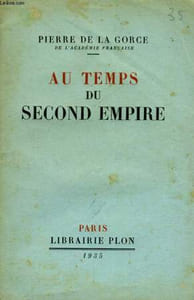 AU TEMPS DU SECOND EMPIRE