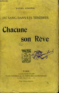 DU SANG DANS LES TENEBRES - CHACUNE SON REVE
