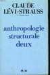ANTHROPOLOGIE STRUCTURALE DEUX. LEVI-STRAUSS Claude