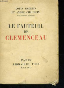 LE FAUTEUIL DE CLEMENCEAU