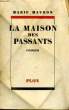LA MAISON DES PASSANTS. MAURON Marie