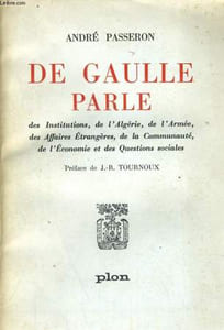 DE GAULLE PARLE DES INSTITUTIONS, DE L'ALGERIE, DE L'ARMEE, DES AFFAIRES ETRANGERES, DE LA COMMUNAUTE, DE L'ECONOMIE ET DES QUESTIONS SOCIALES