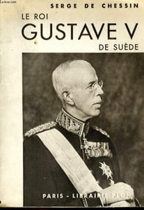 LE ROI GUSTAVE V DE SUEDE