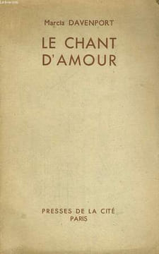LE CHANT D'AMOUR. DAVENPORT Marcia