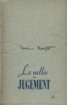 LA VALLEE DU JUGEMENT, TOME 1. DAVENPORT Marcia