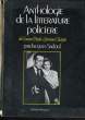 ANTHOLOGIE DE LA LITTERATURE POLICIERE, DE CONAN DOYLE A JEROME CHARYN. SADOUL Jacques
