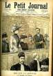 LE PETIT JOURNAL - supplément illustré numéro 7 - DEVANT LA JUSTICE (LE SCANDALE DE TOULON), gravure par H. Meyer et F. Méaulle.. COLLECTIF